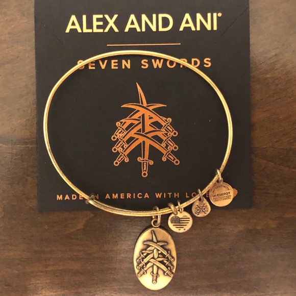 Alex & Ani Seven Swords bangle - Picture 4 of 4